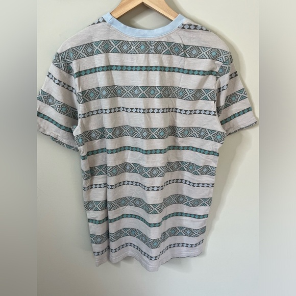 Patterned Short Sleeve Men's Tee - Picture 3 of 8